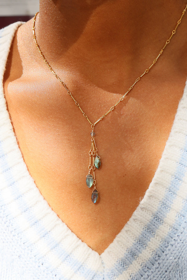 Labradorite Imagine Necklace - Mickey Lynn