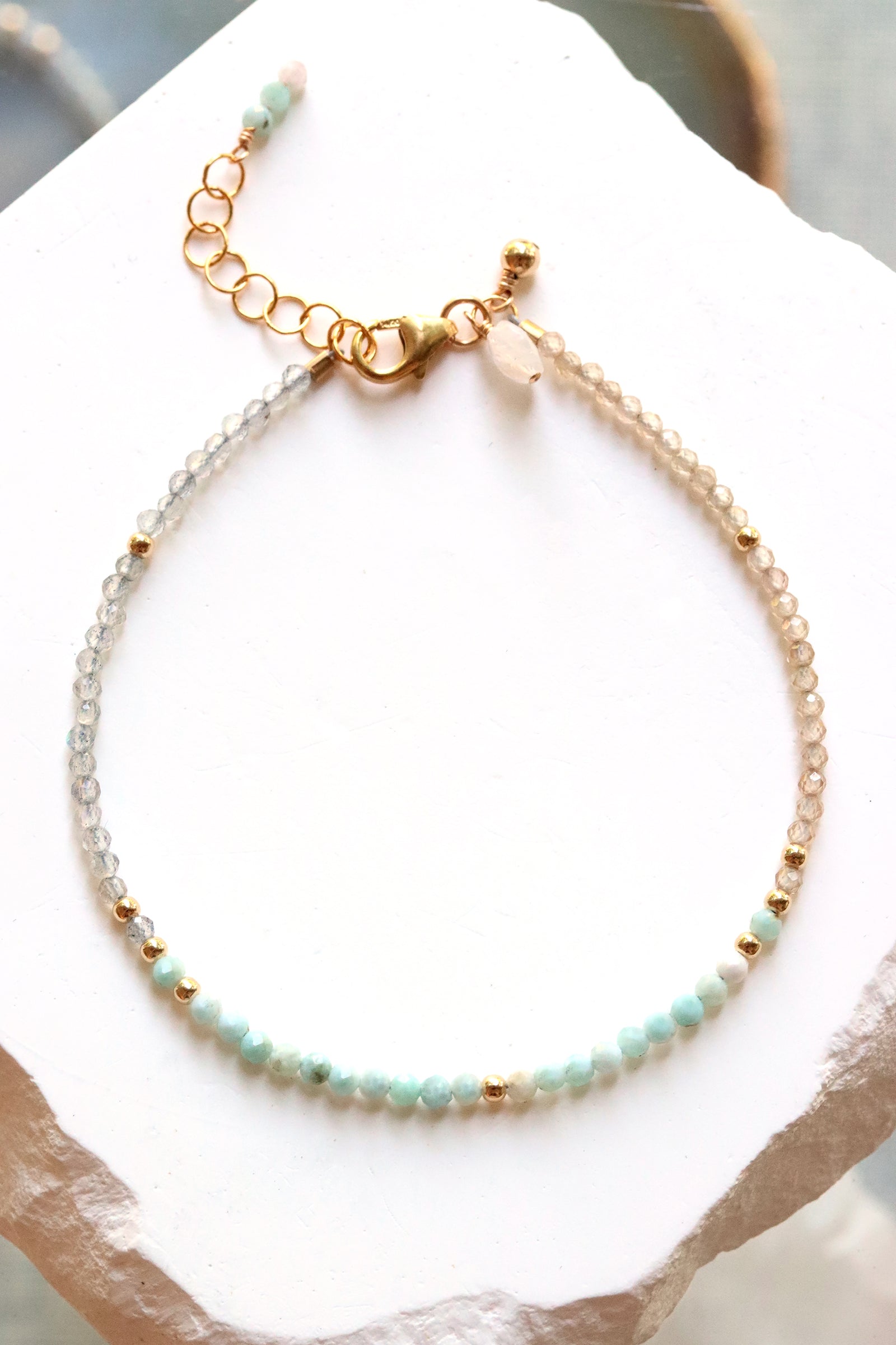 Larimar Charm Bracelet