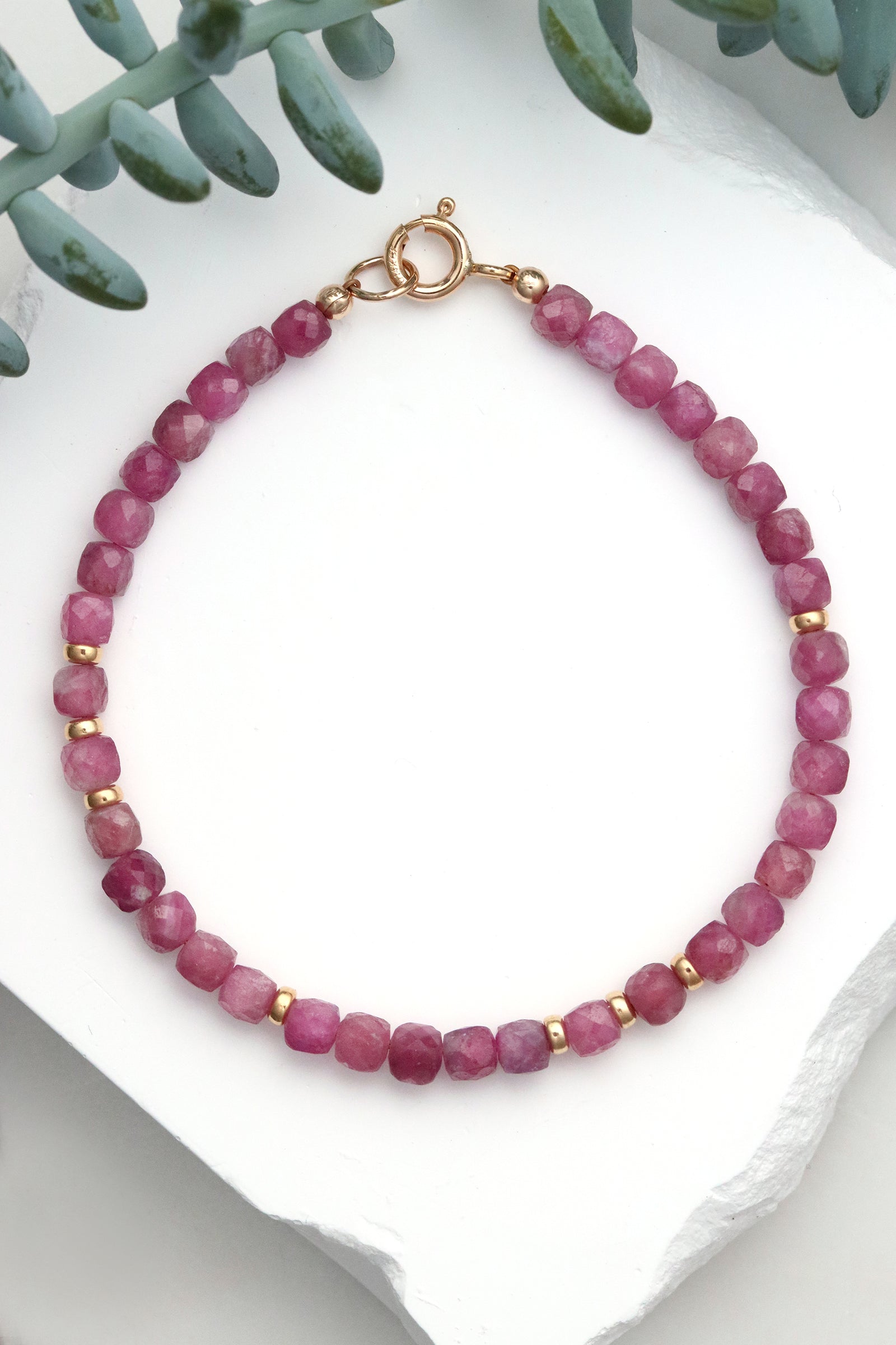 Pink Tourmaline Calliope Bracelet