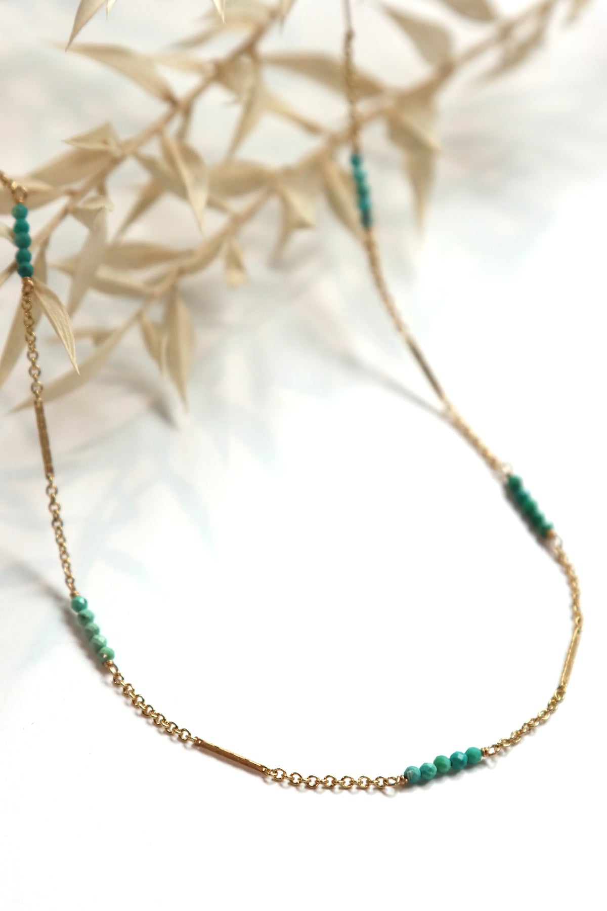 Turquoise Circlet Necklace
