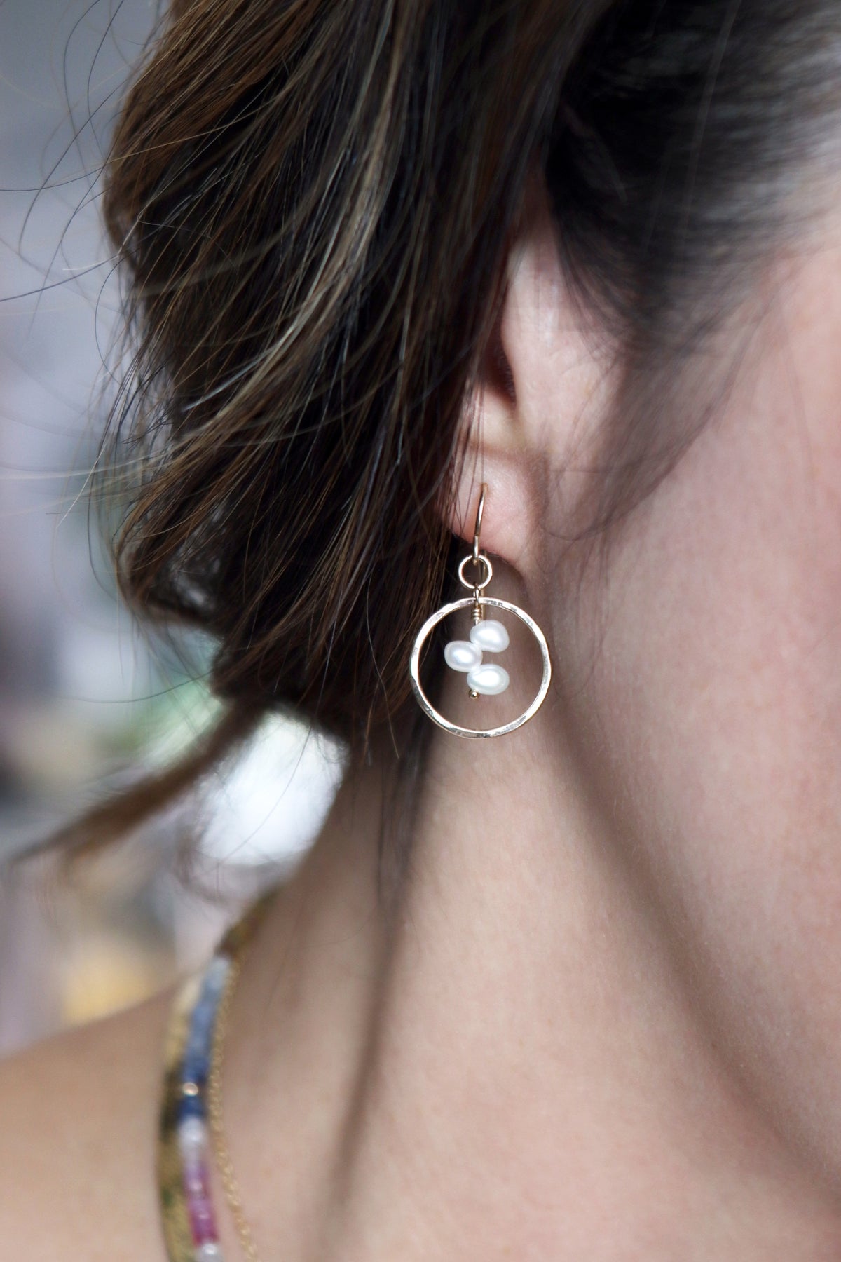 Pearl Posy Earrings