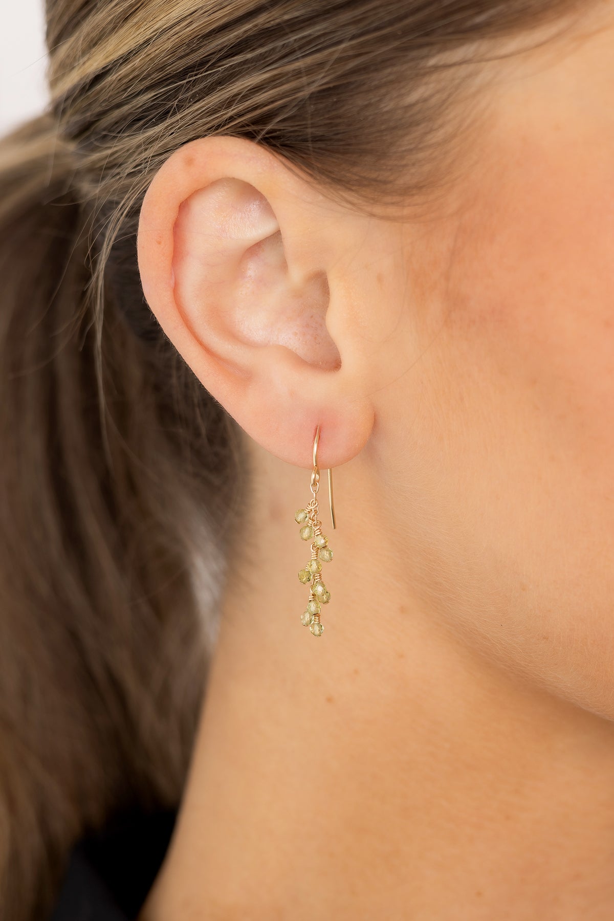 Peridot Breeze Earrings