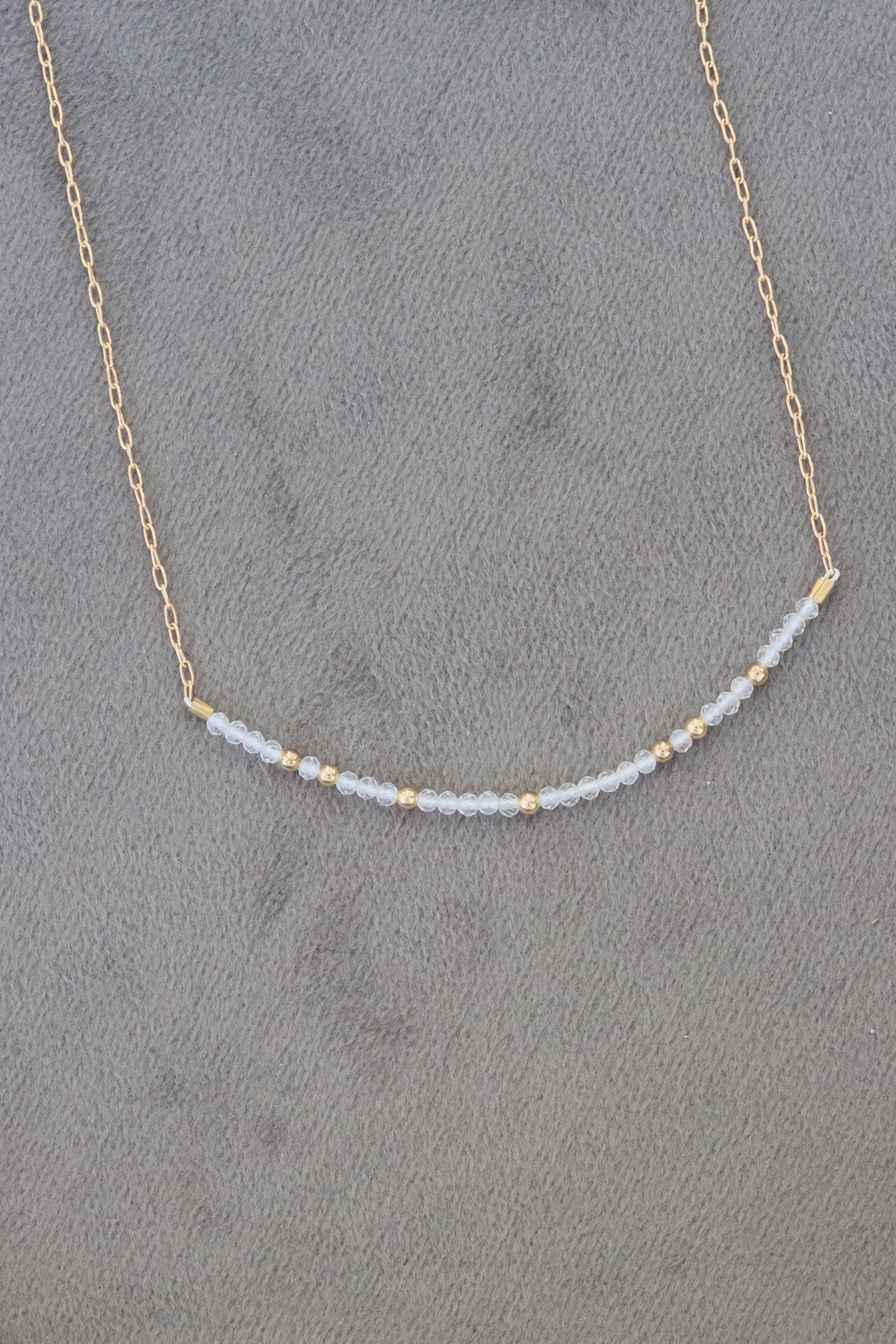 Quartz Bar Necklace
