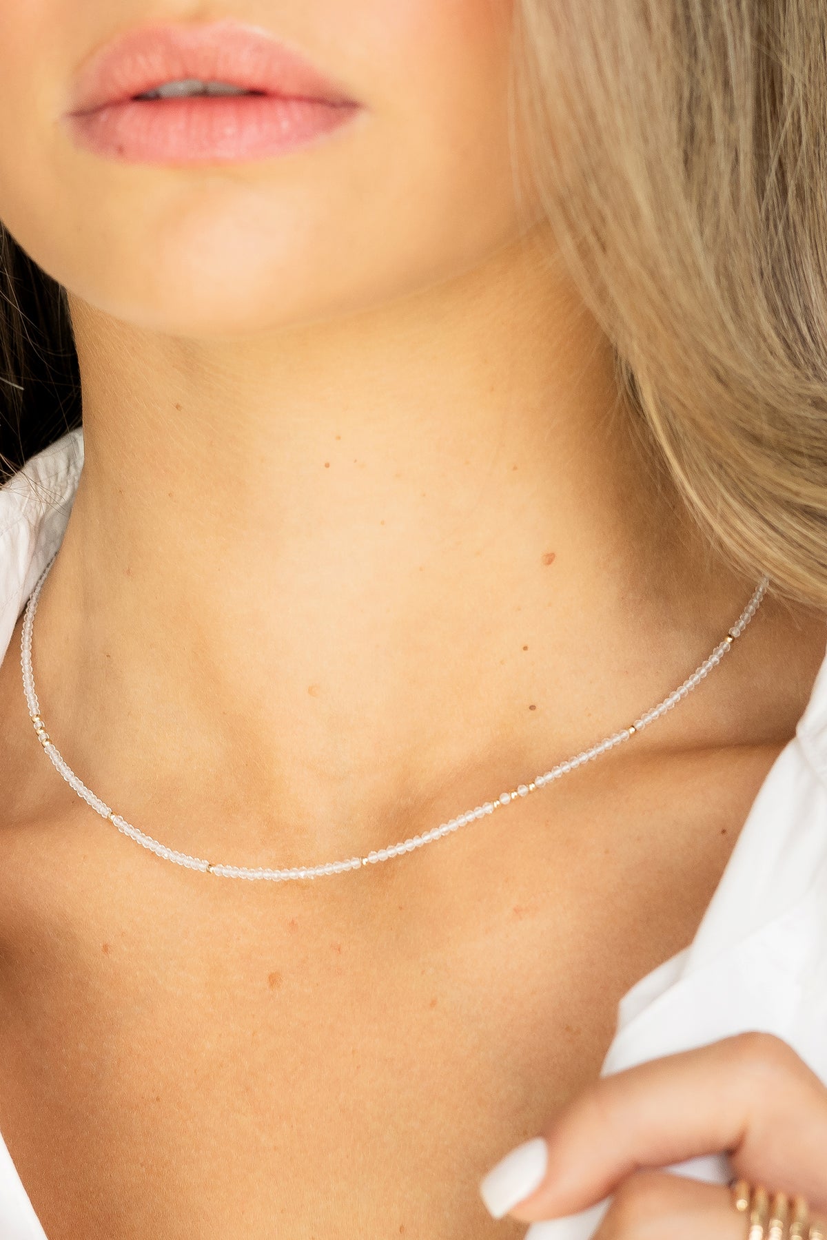 Quartz Charis Necklace