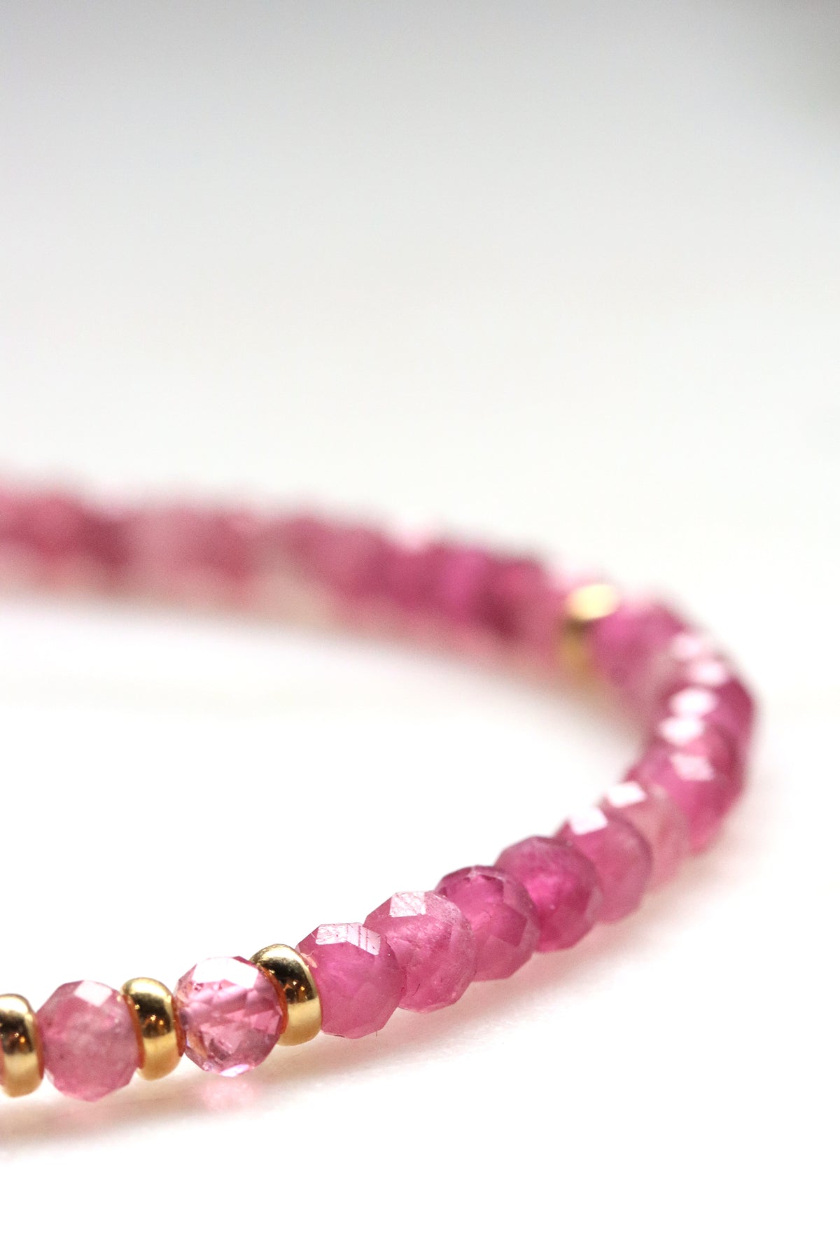 Pink Tourmaline Charis Bracelet