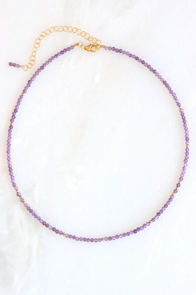 Amethyst Lena Necklace - Mickey Lynn