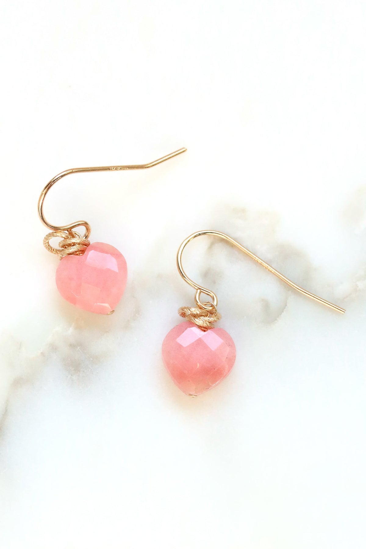 Pink Opal Adore Drop Earrings