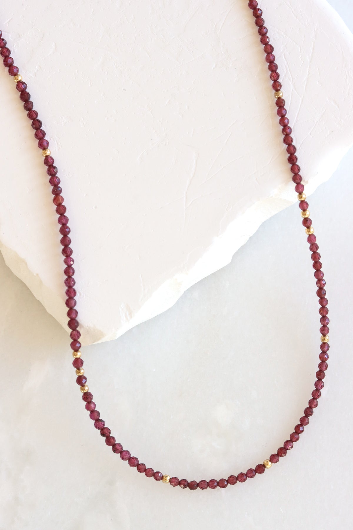 Garnet Charis Necklace