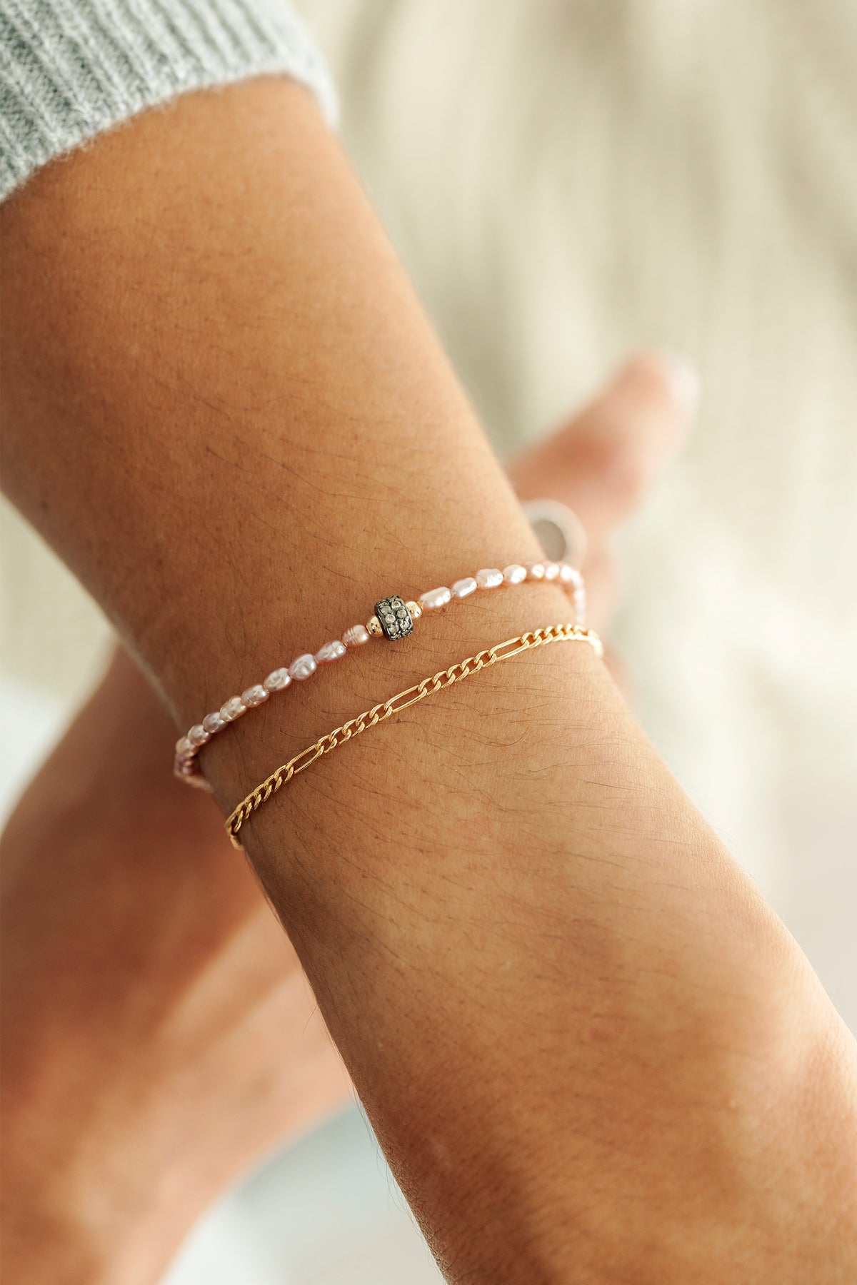 Blush Pearl Visca Bracelet