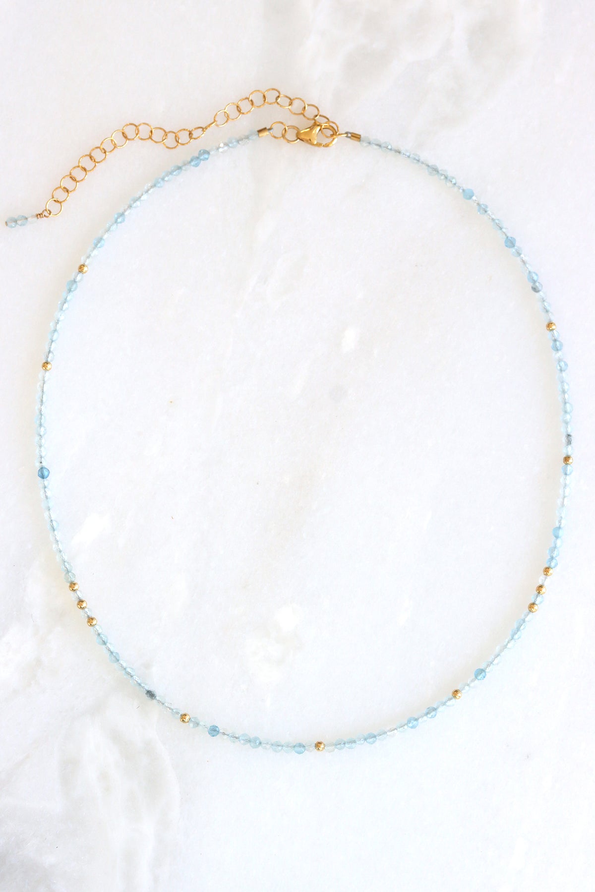 Aquamarine Charis Necklace