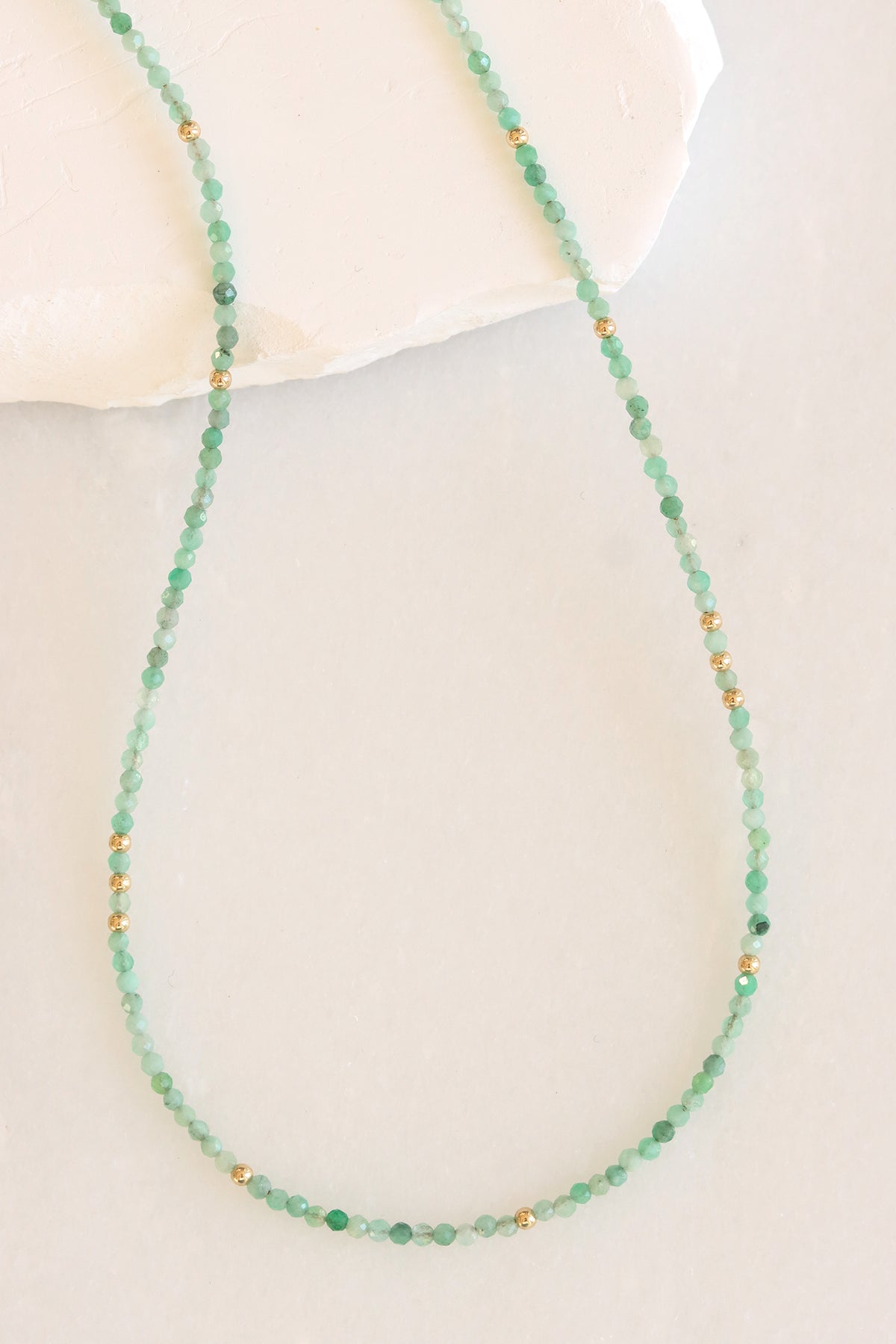 Emerald Charis Necklace