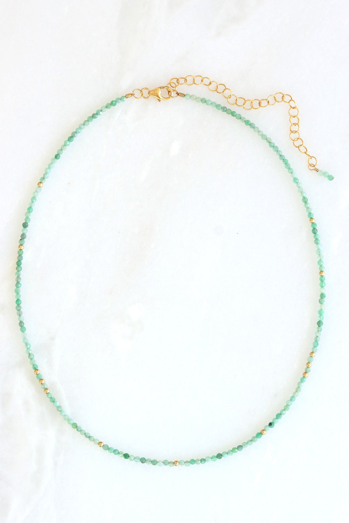 Emerald Charis Necklace