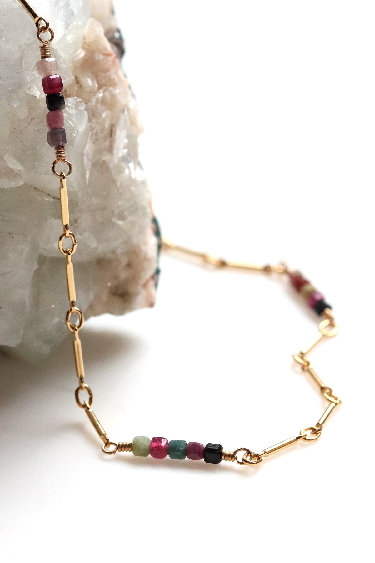 Tourmaline Circlet Necklace