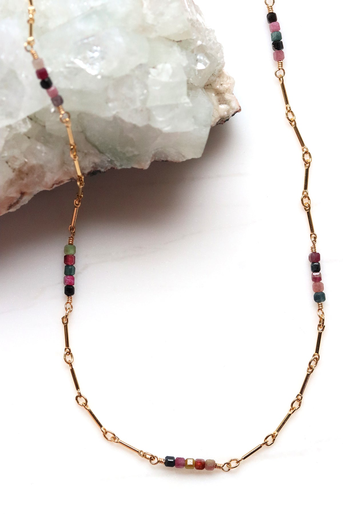 Tourmaline Circlet Necklace