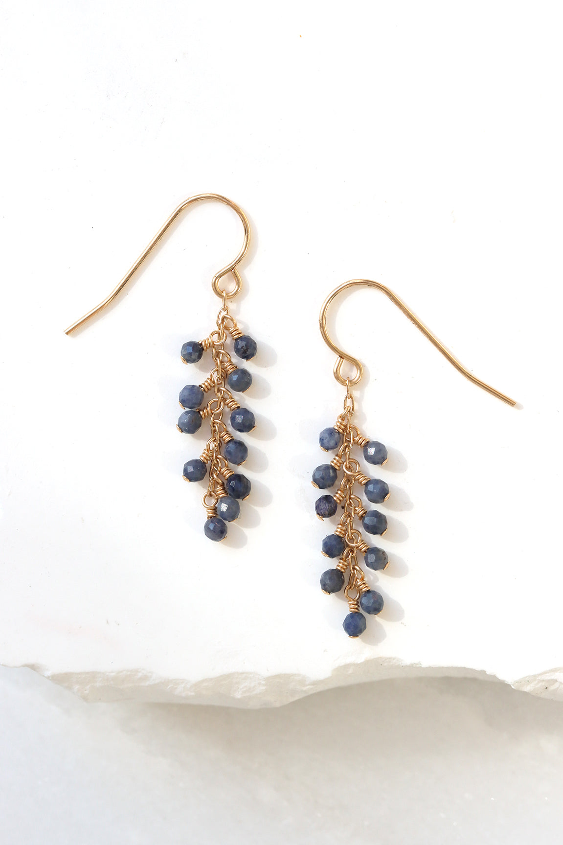 Sapphire Breeze Earrings