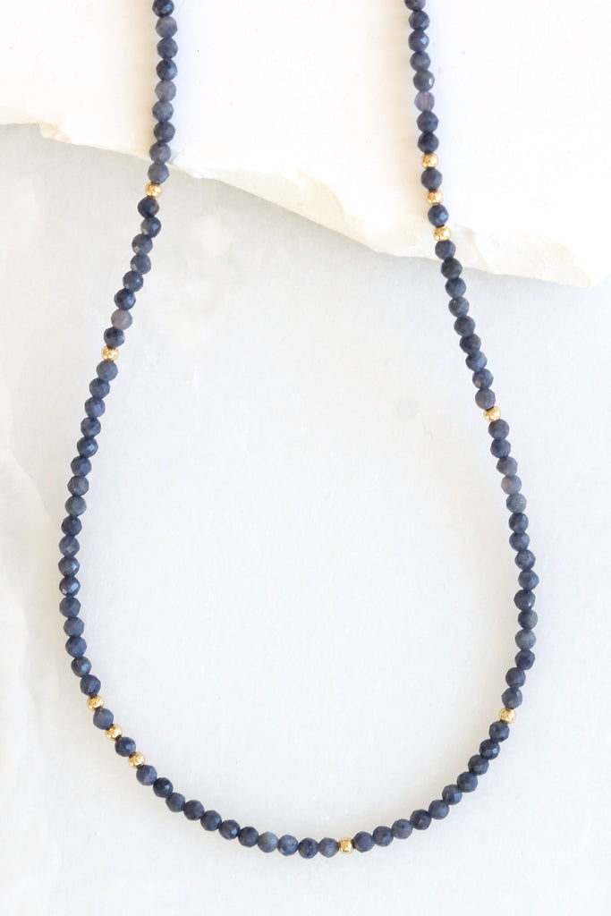 Sapphire Lena Necklace - Mickey Lynn