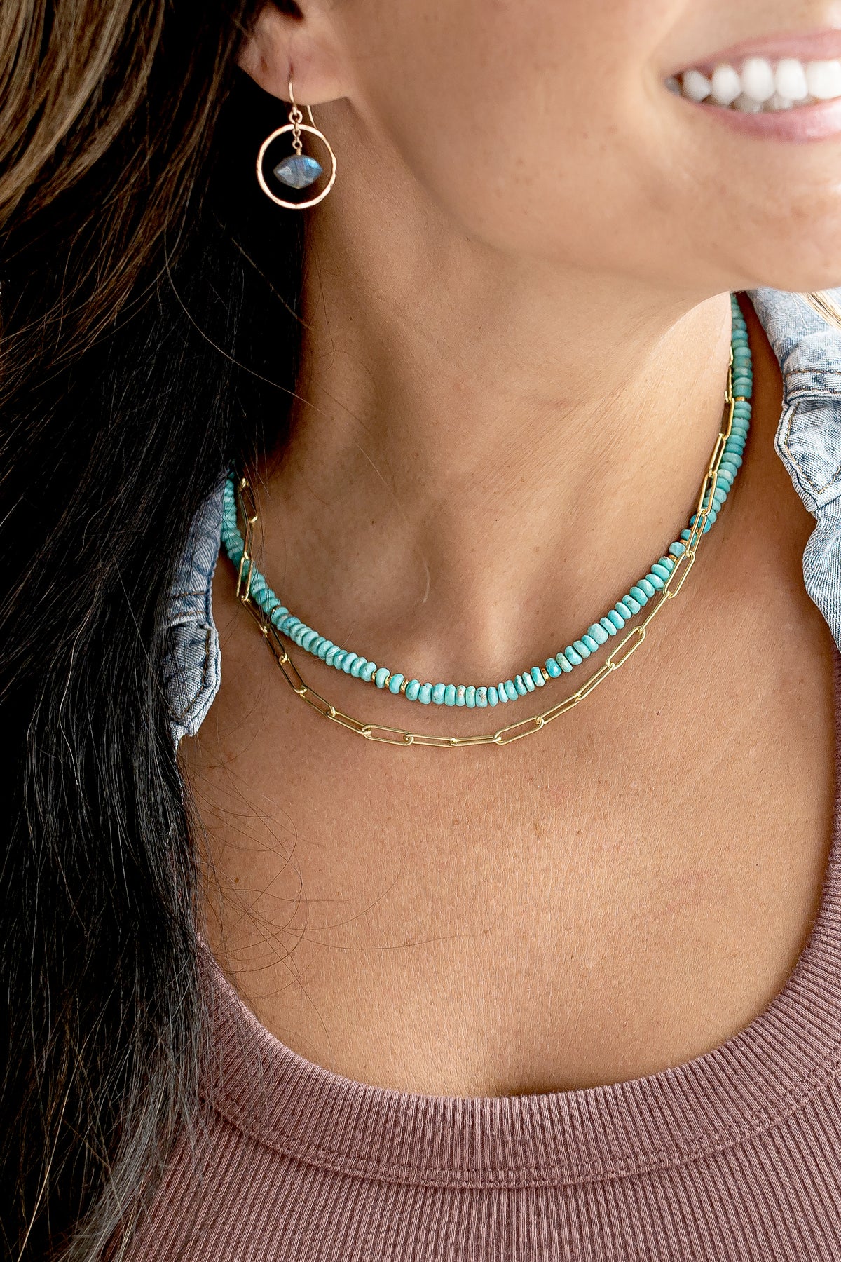 Turquoise Charis Necklace