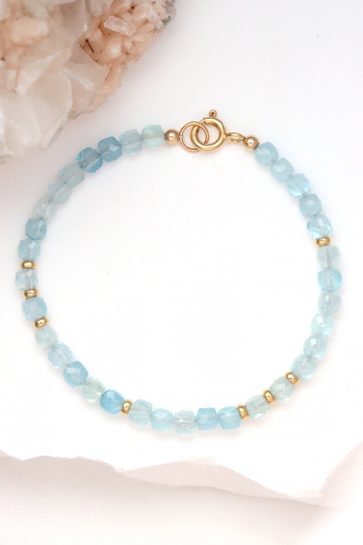 Aquamarine Calliope Bracelet