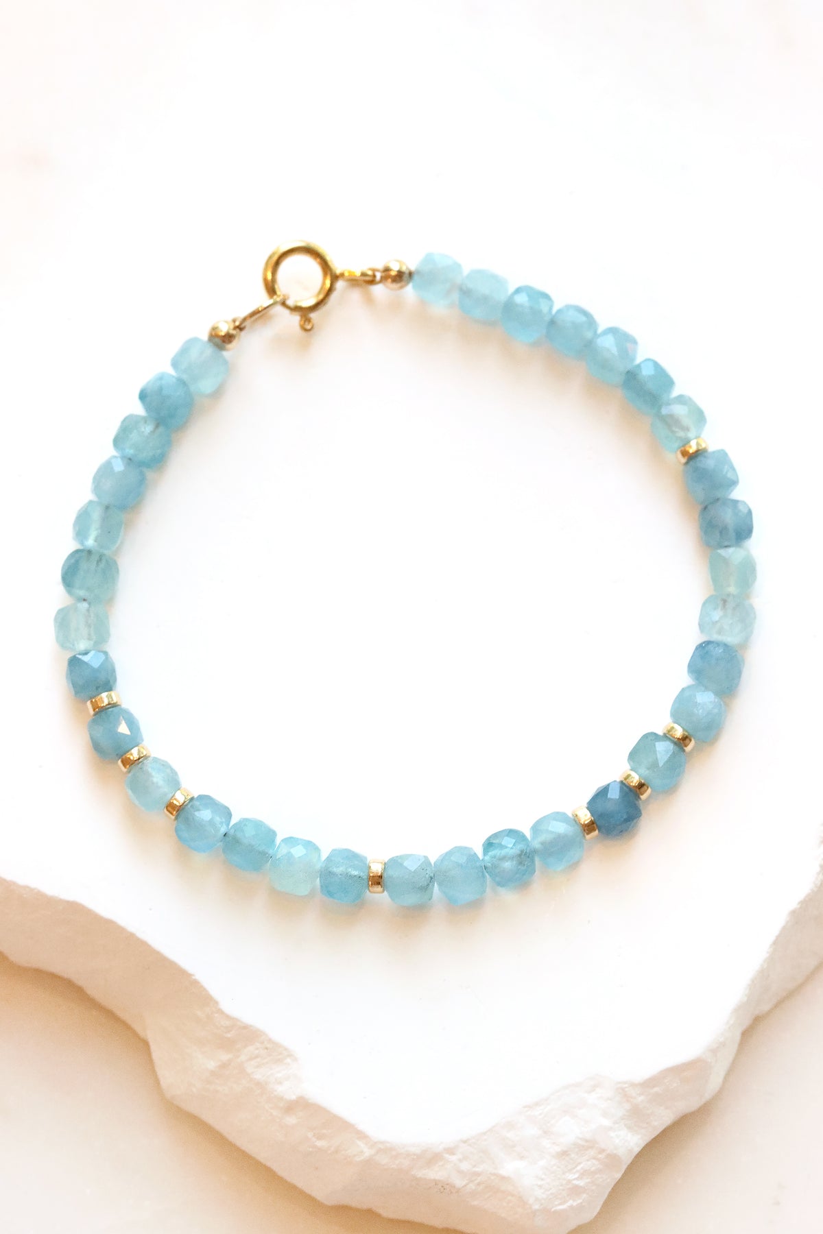 Aquamarine Calliope Bracelet