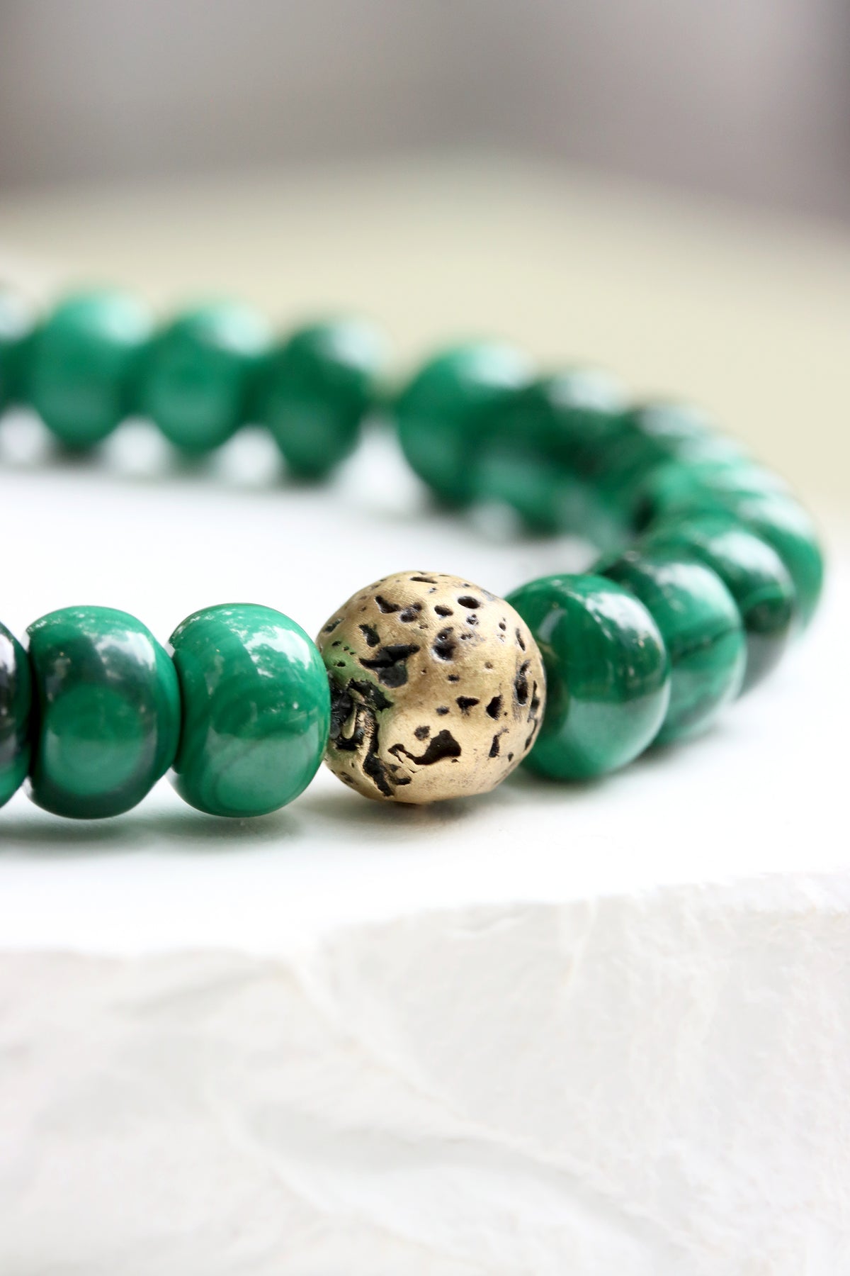 Malachite Atlas Bracelet