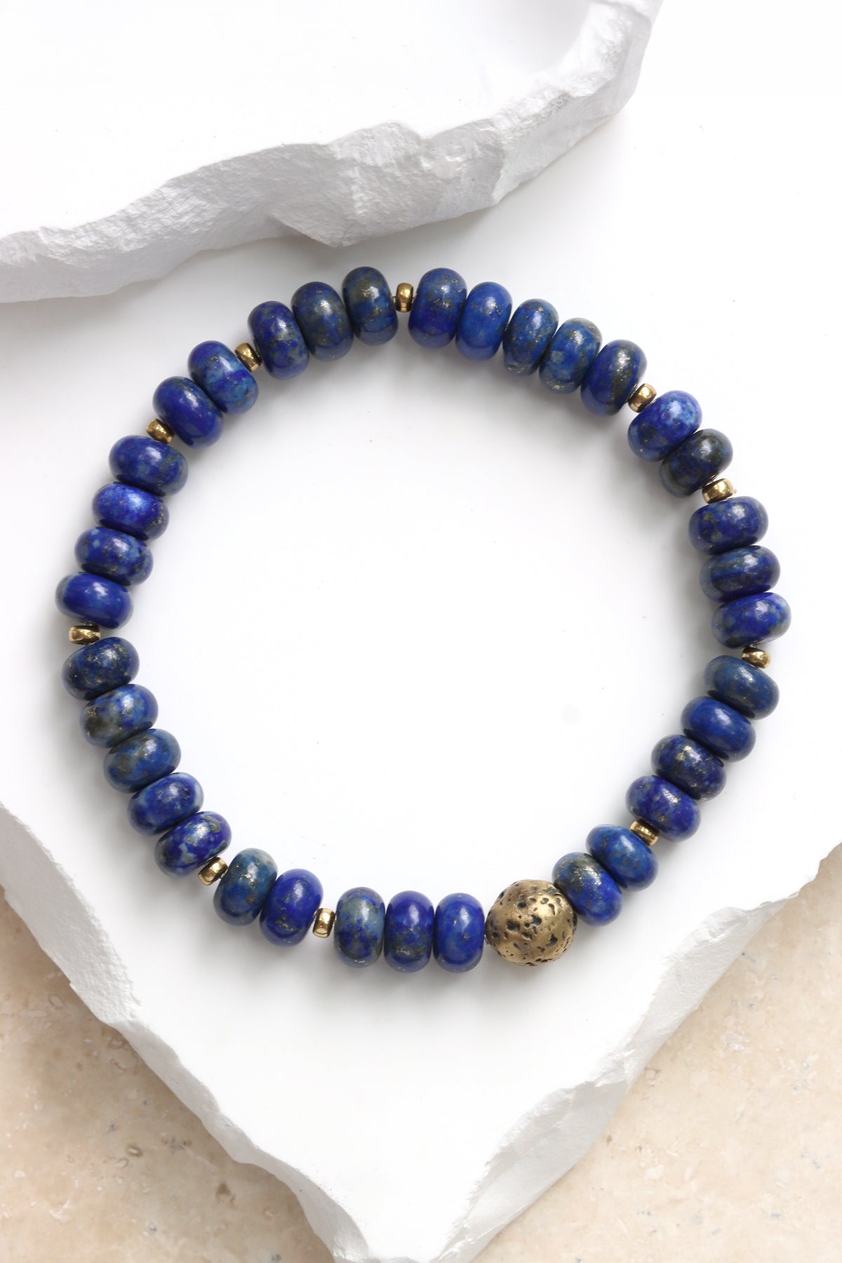 Lapis Atlas Bracelet