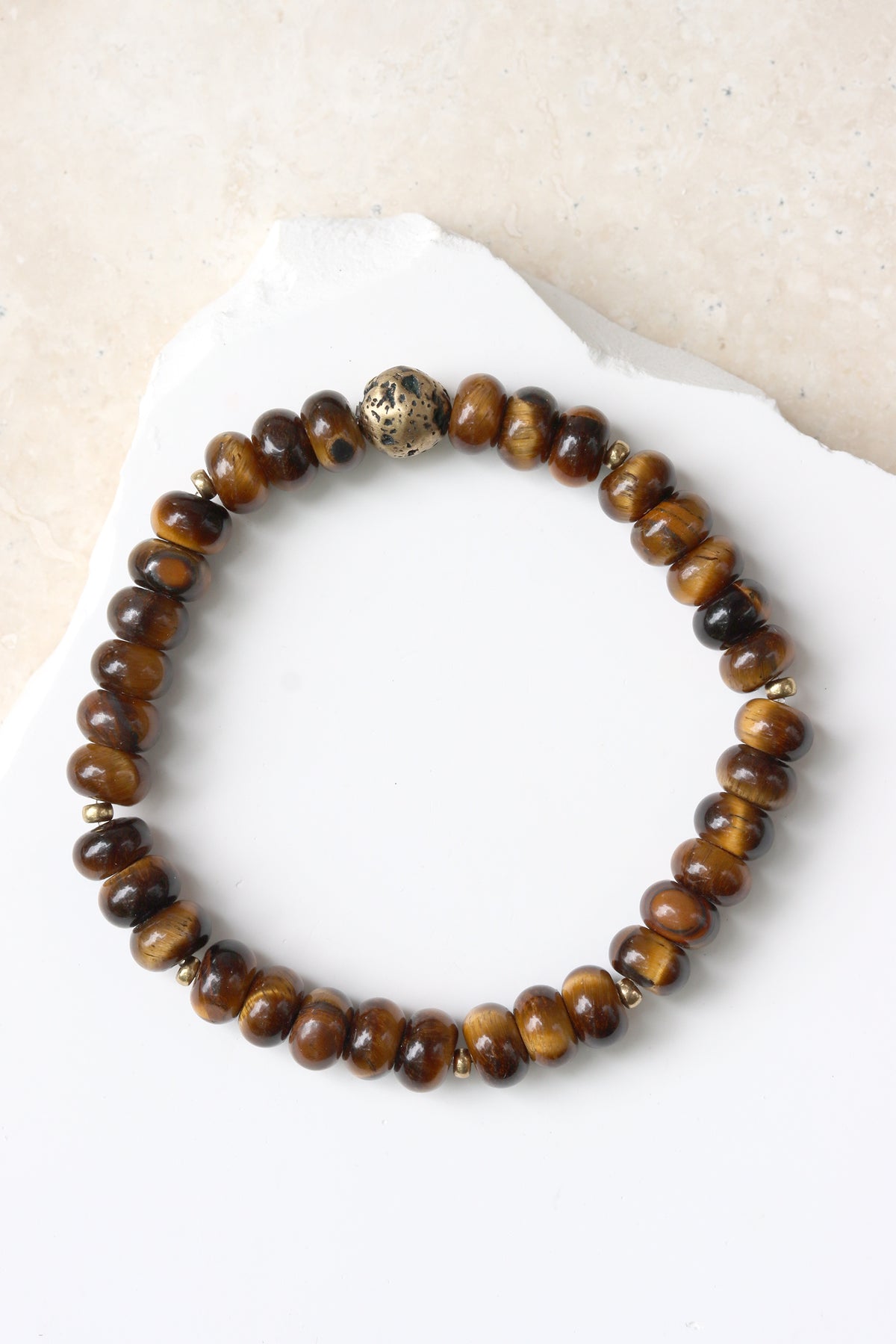 Tigers Eye Atlas Bracelet