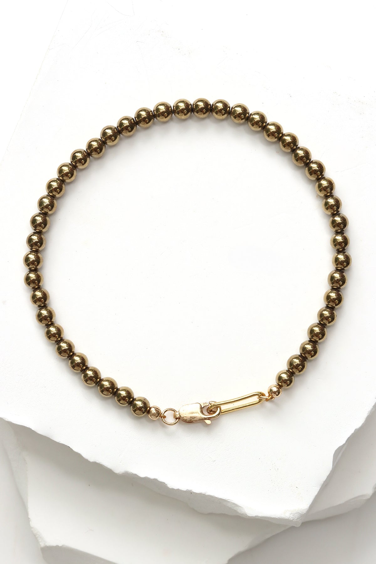 Pyrite Axis Bracelet