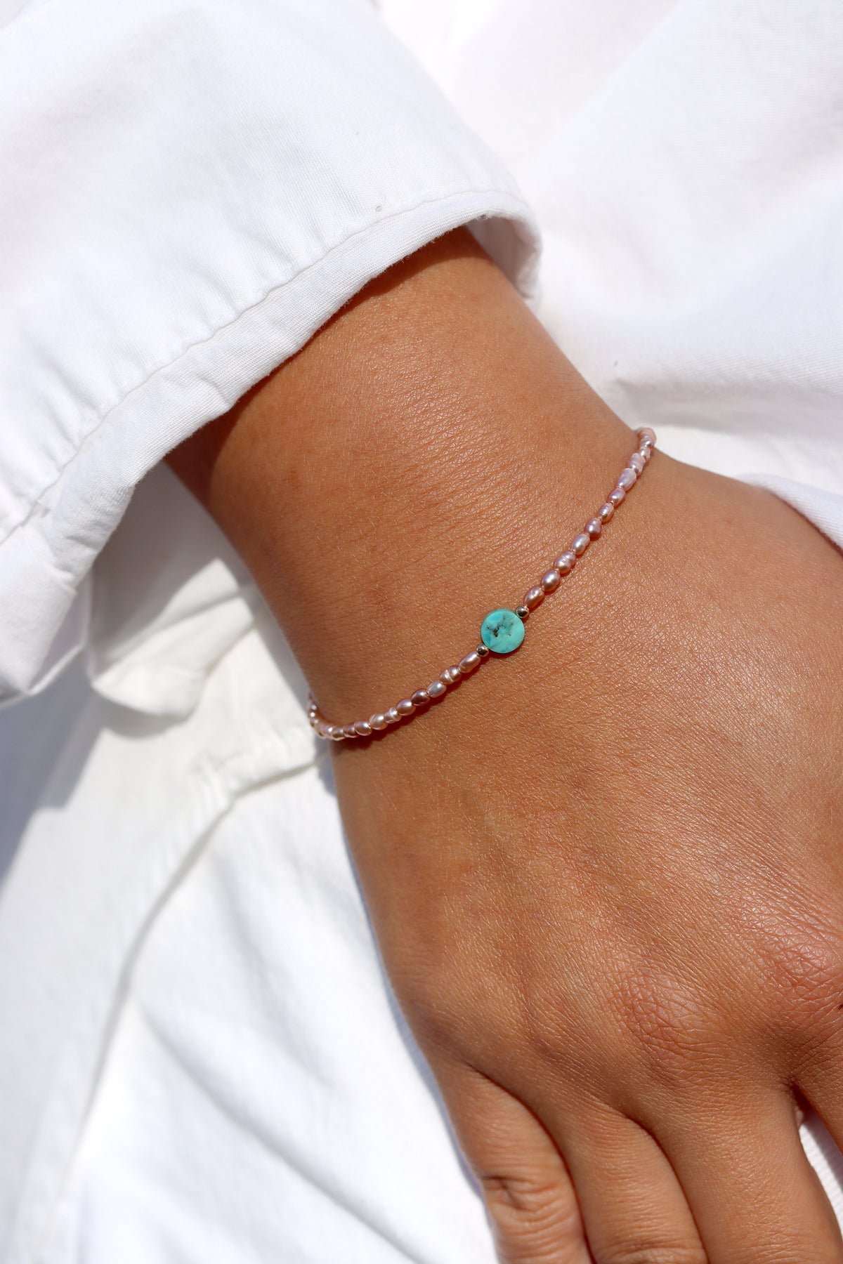 Azura Blush Pearl Bracelet