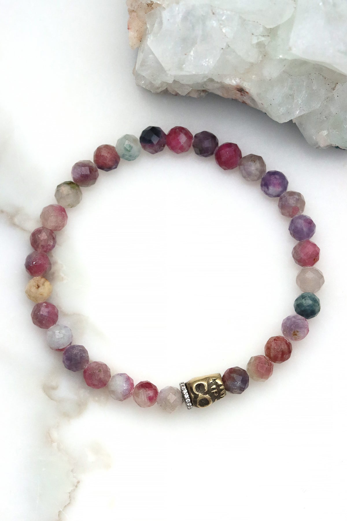 Tourmaline Calavera Bracelet