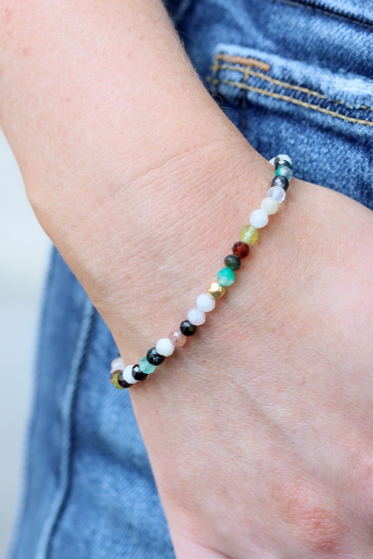 Confetti Multi-Gemstone Bracelet