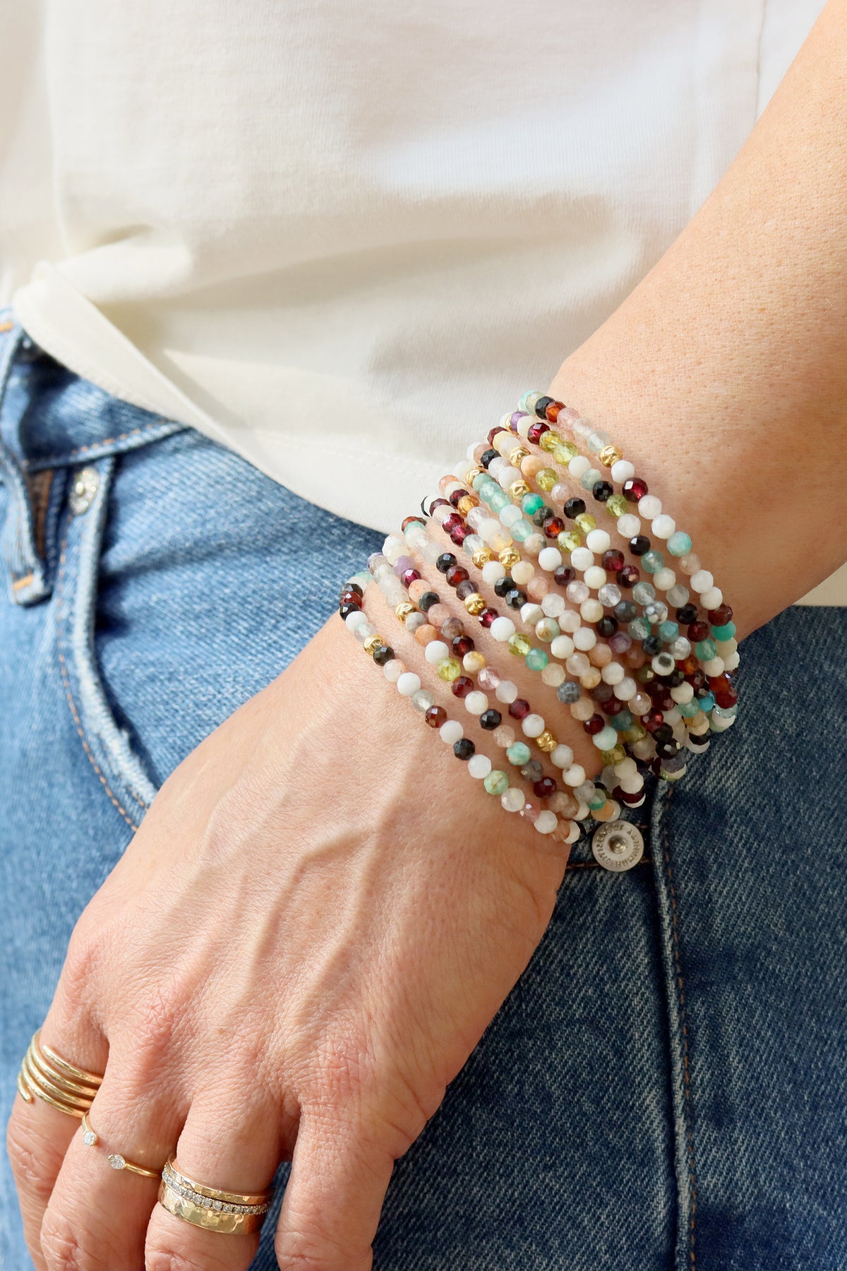 Confetti Multi-Gemstone Bracelet
