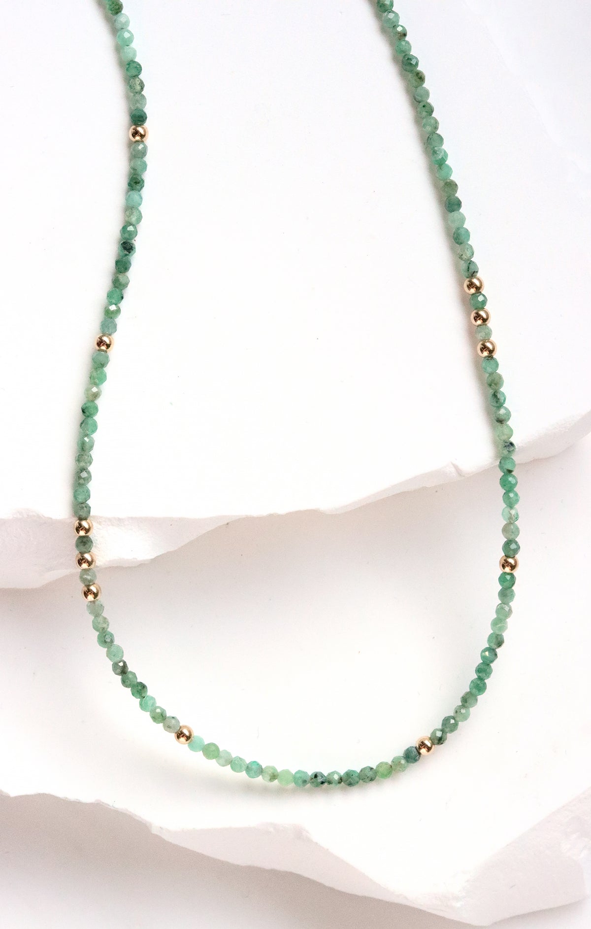 Emerald Charis Necklace