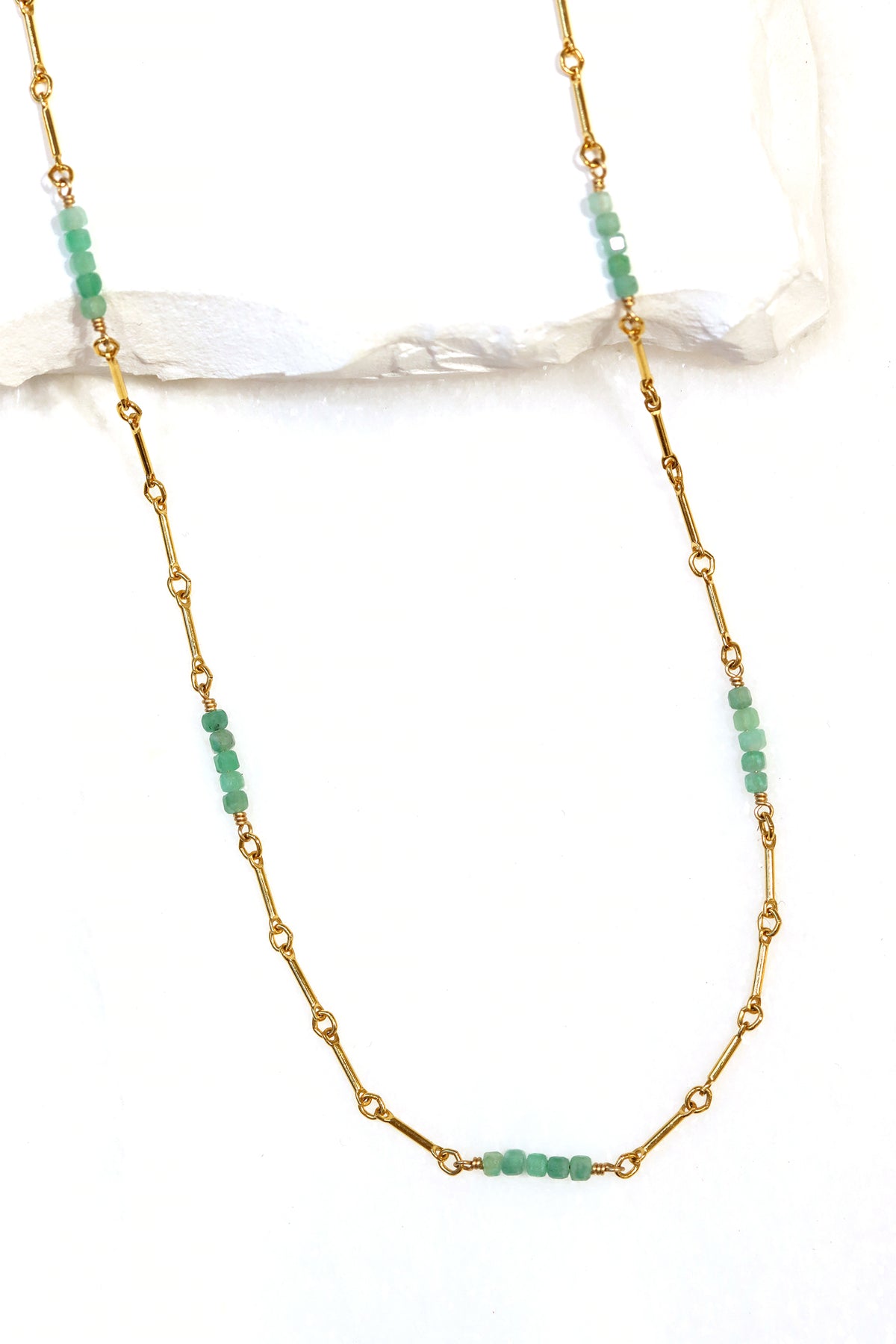 Emerald Circlet Necklace