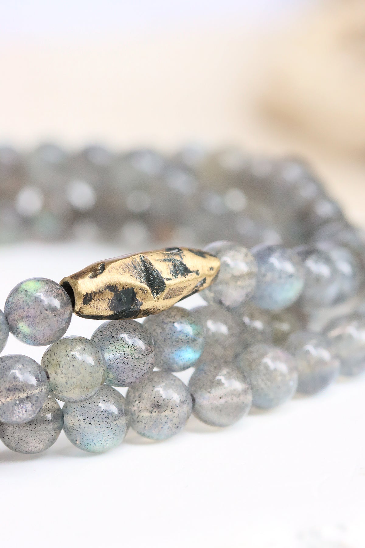 Labradorite Meridian Wrap