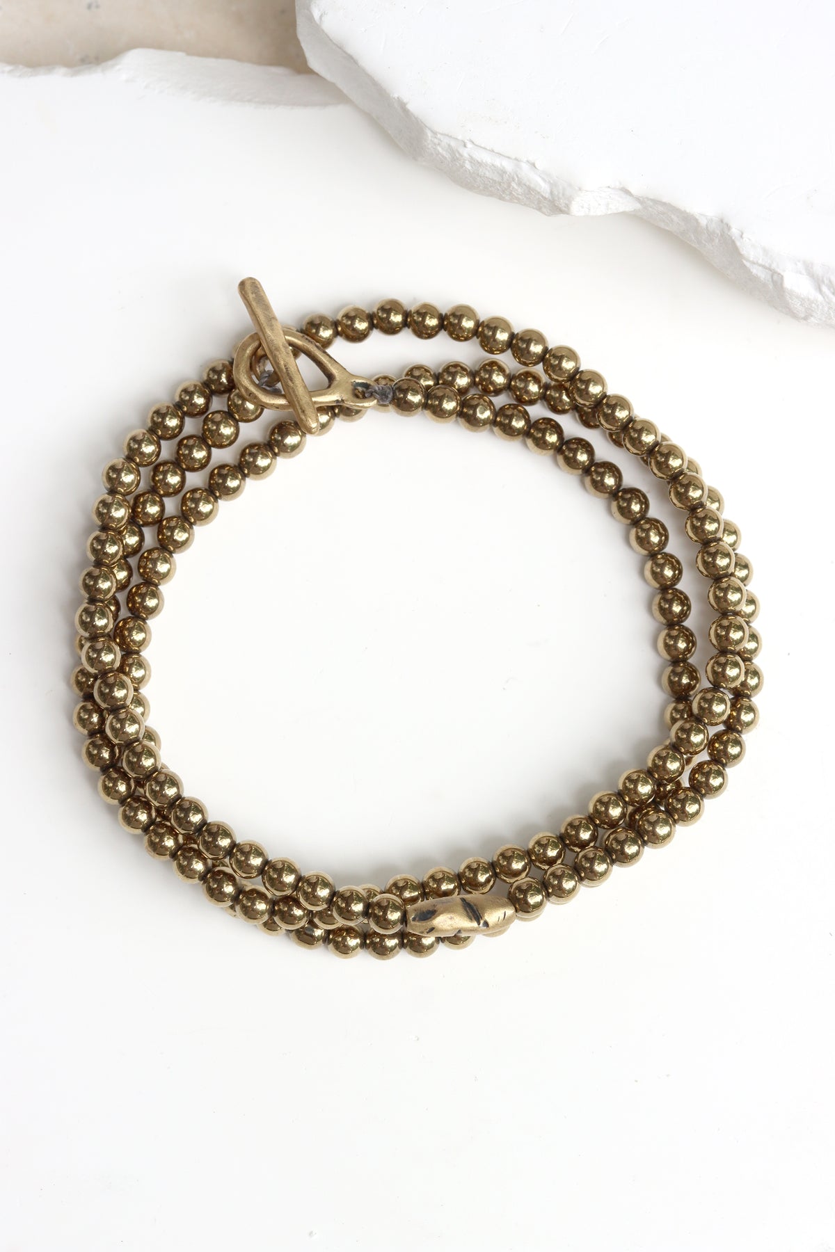 Pyrite Meridian Wrap