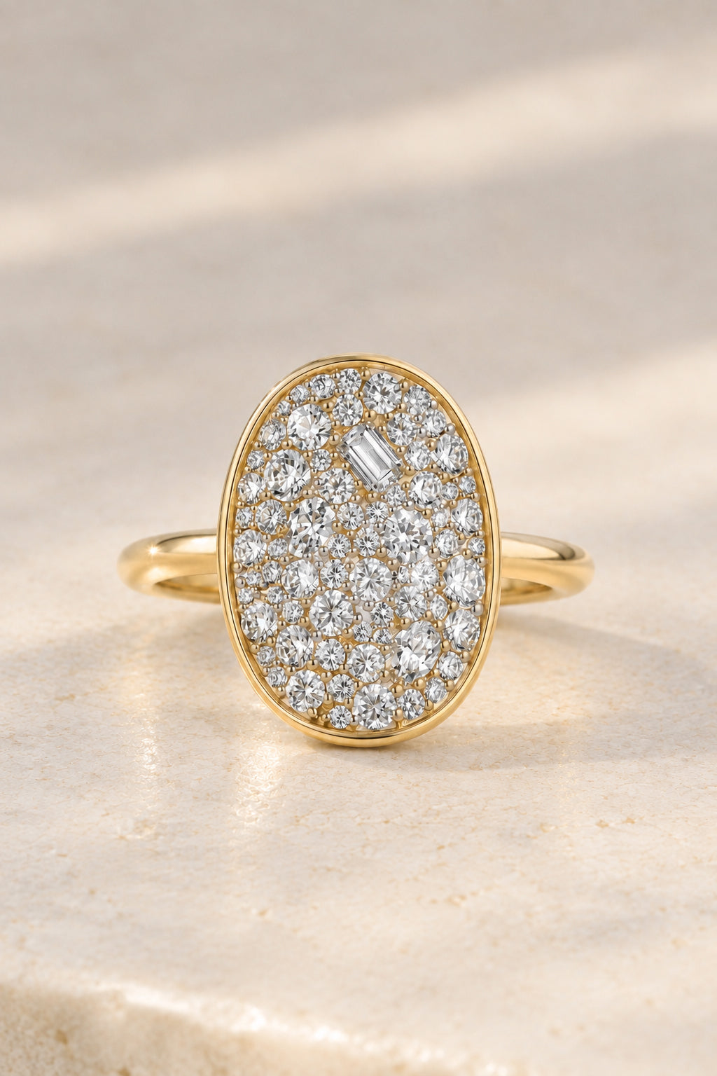 Pavé Multi Lab Diamond Ring