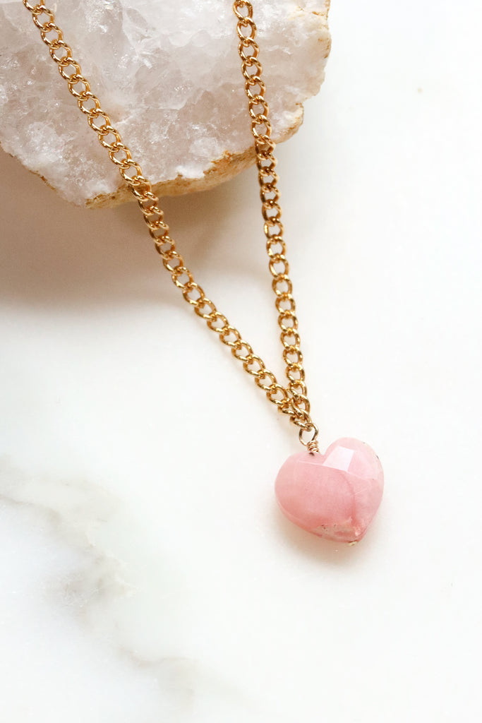 Pink Opal Adore Necklace