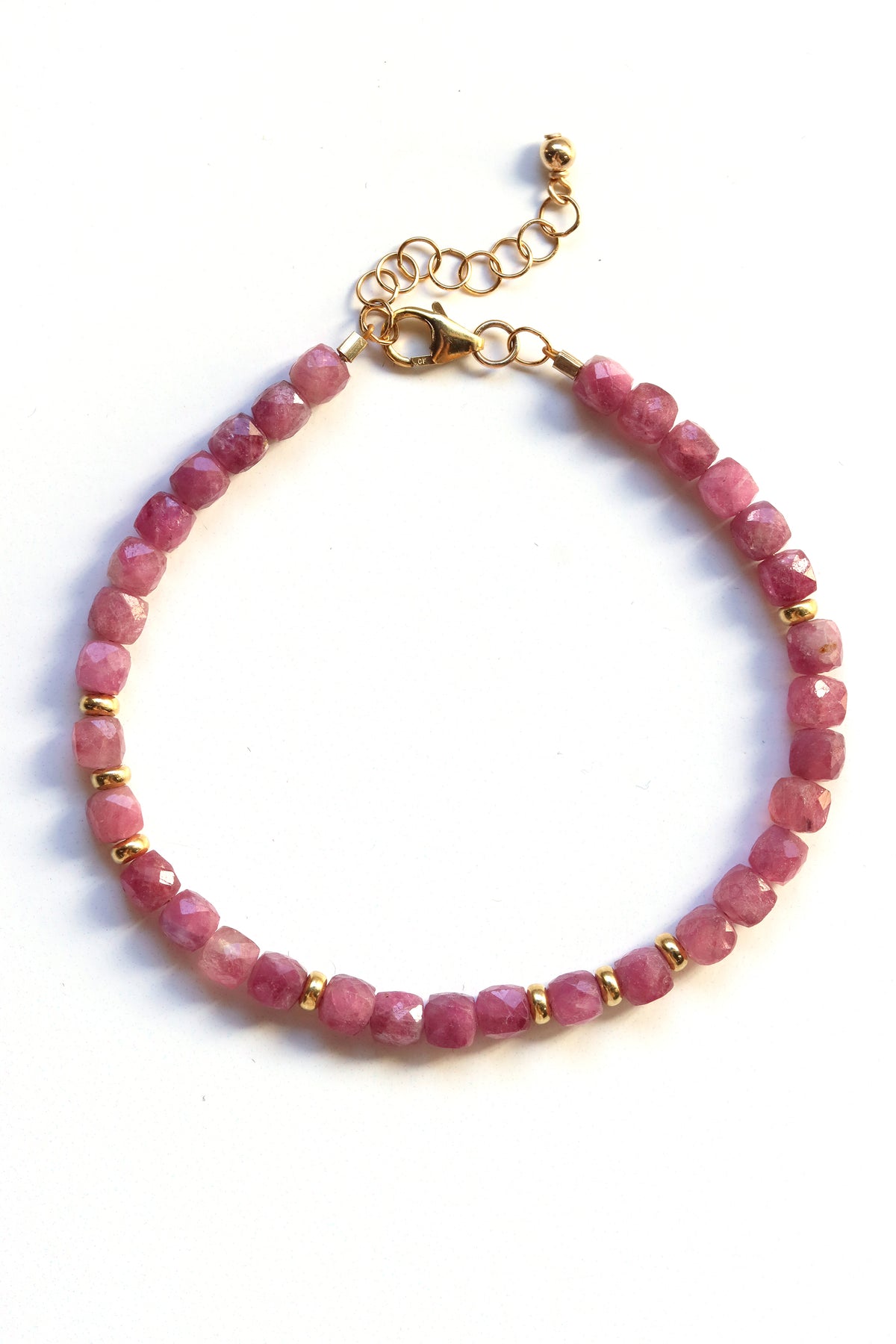 Pink Tourmaline Calliope Bracelet