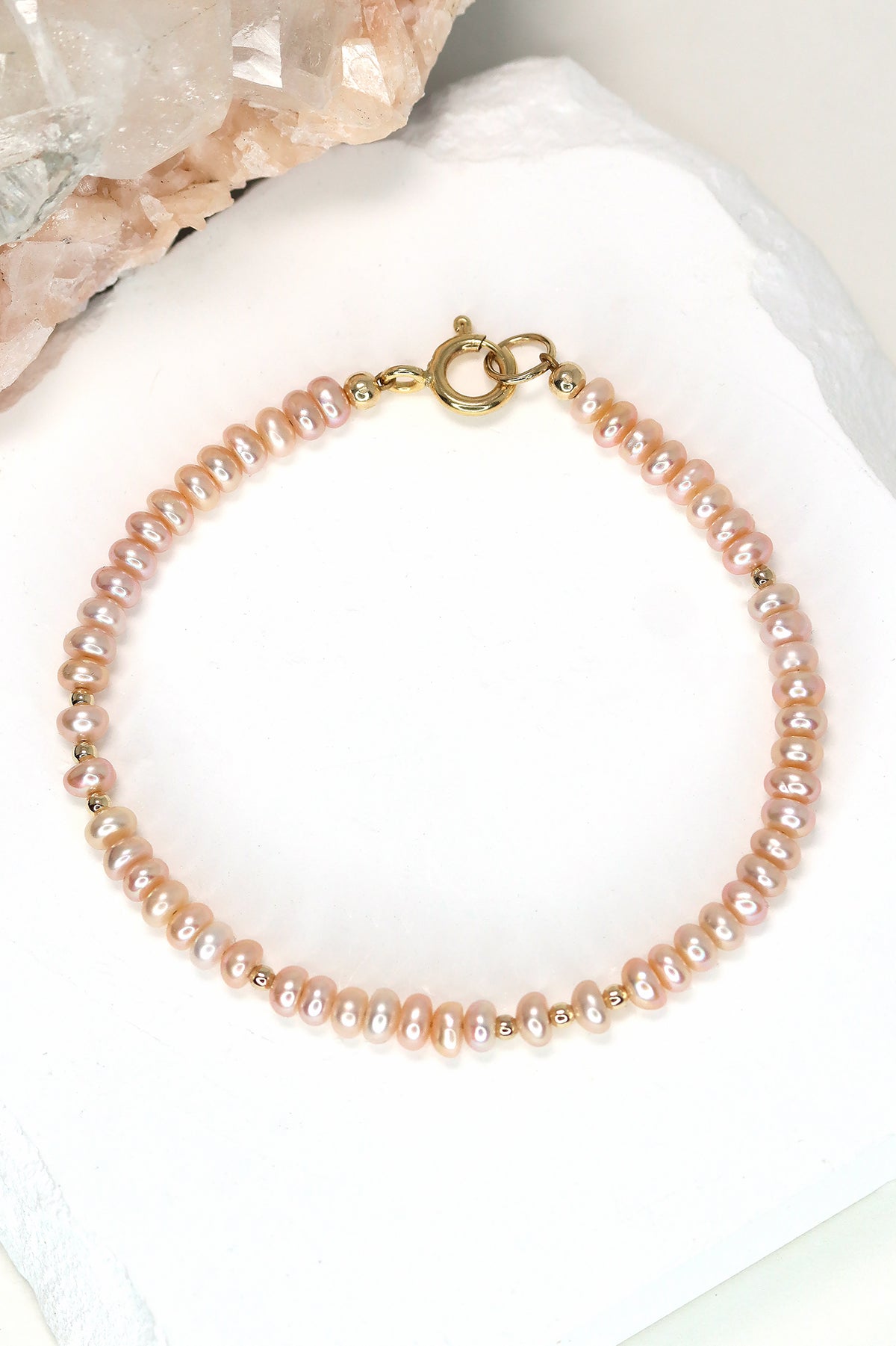 Blush Pearl Charis Bracelet