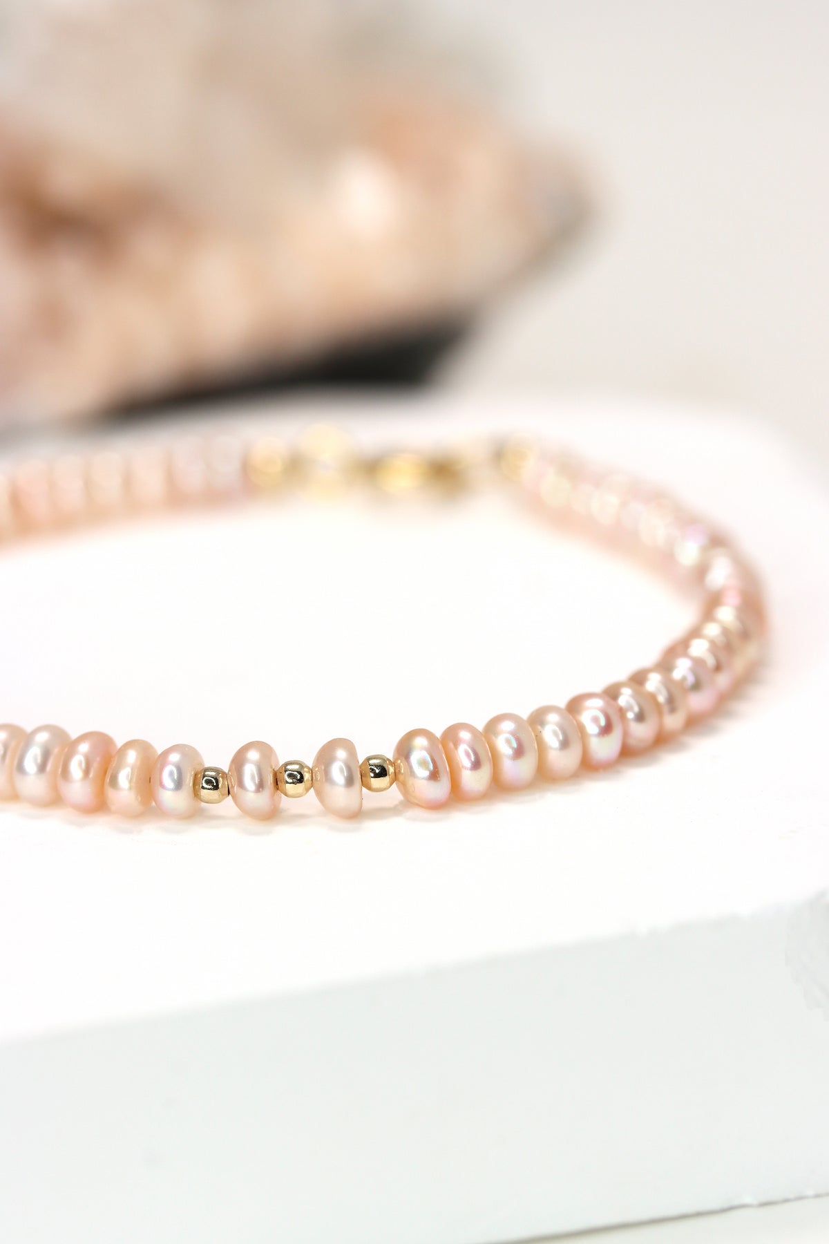 Blush Pearl Charis Bracelet