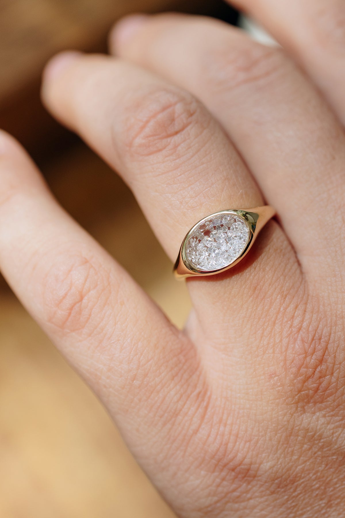 Diamond Shaker Ring