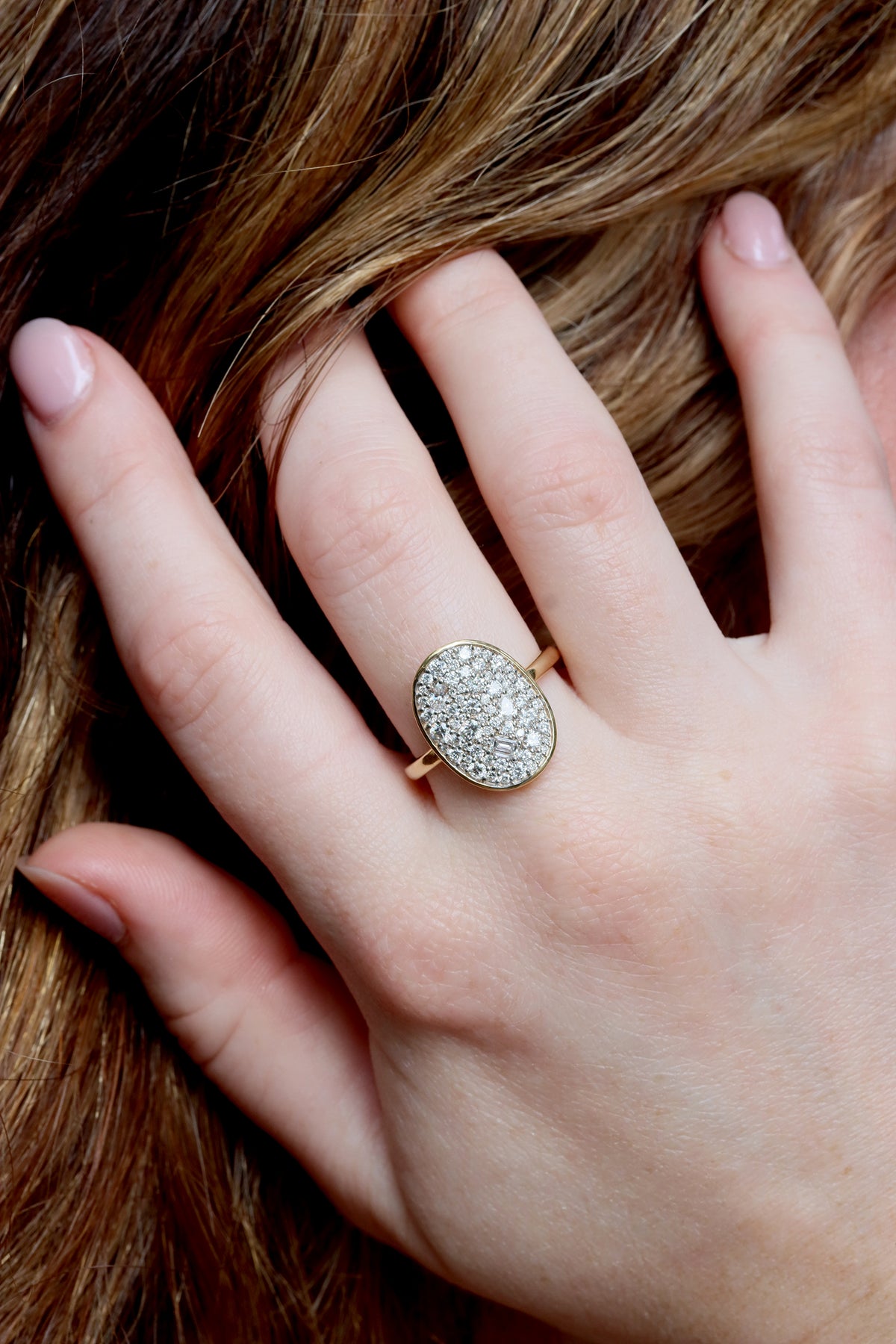 Pavé Multi Lab Diamond Ring