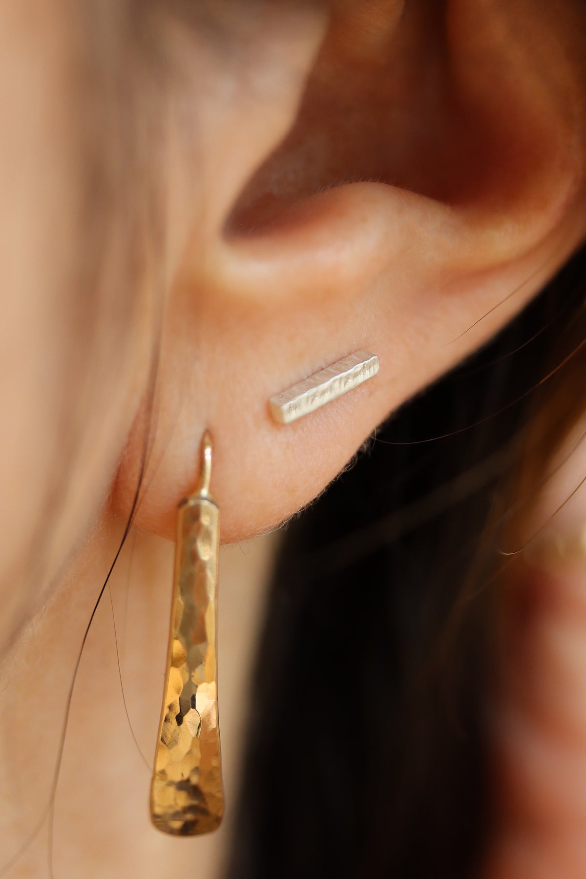 Silver Gestalt Studs