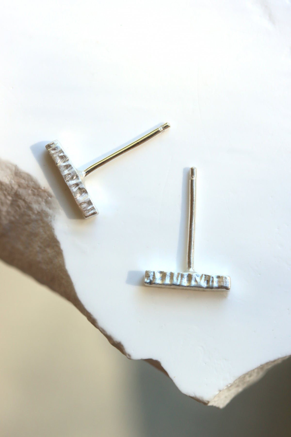 Silver Gestalt Studs