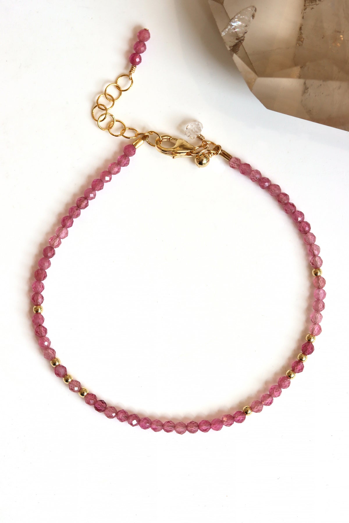 Tourmaline Charm Bracelet