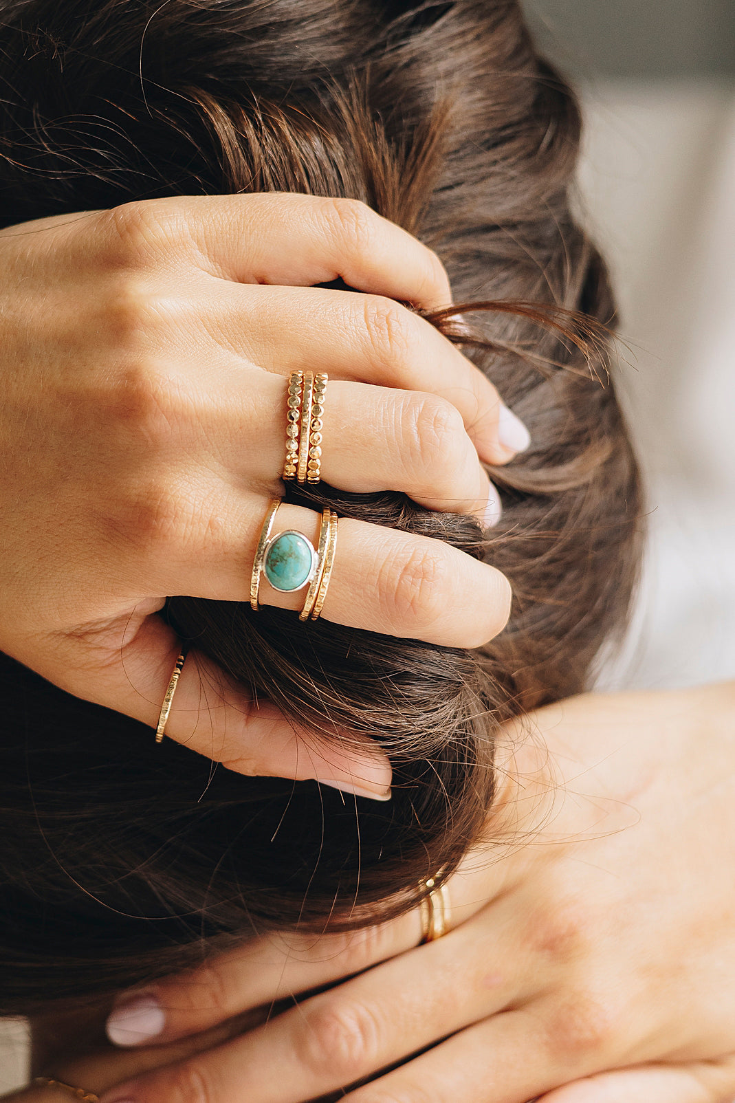 Turquoise Leor Ring