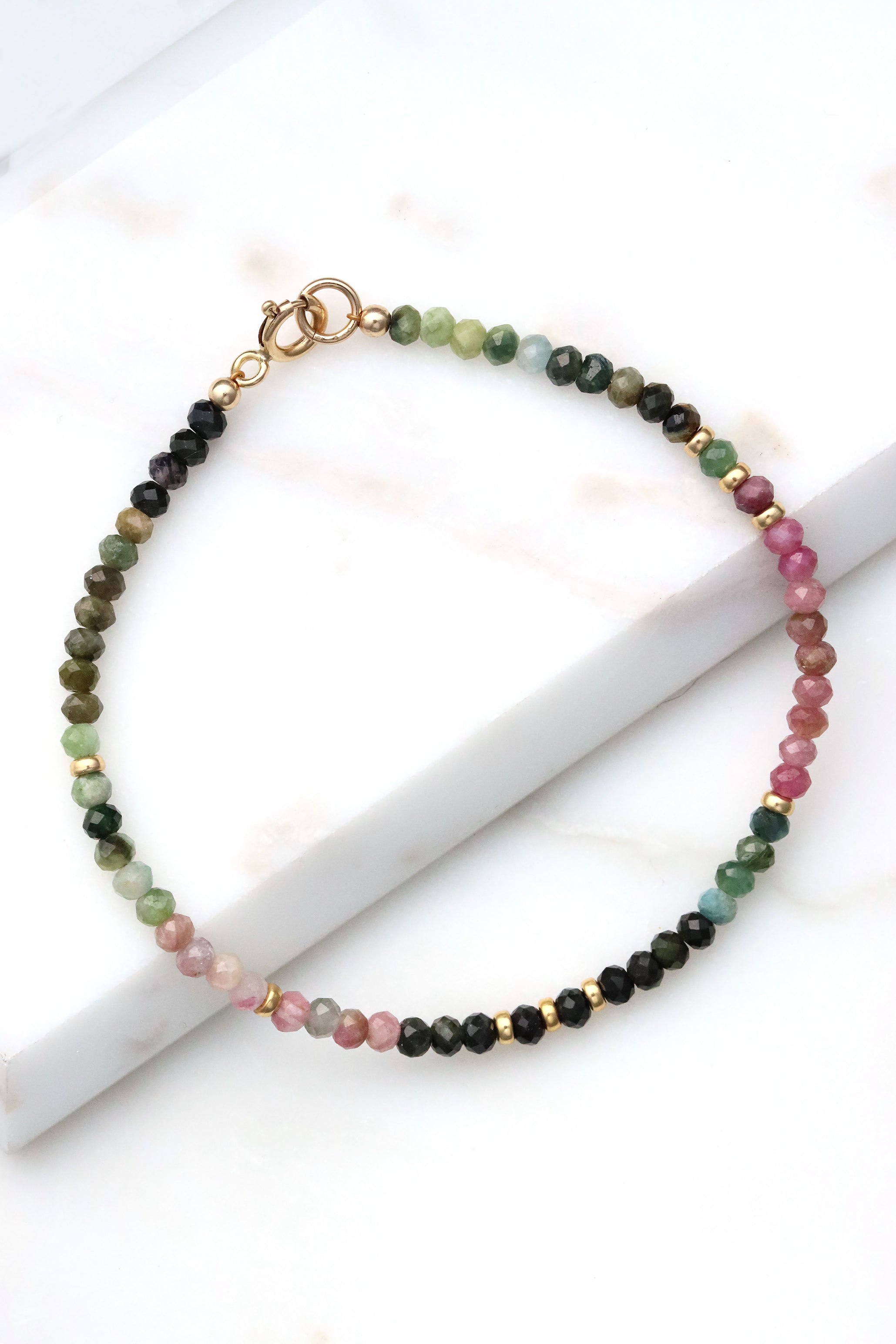 Tourmaline bead bracelet hotsell