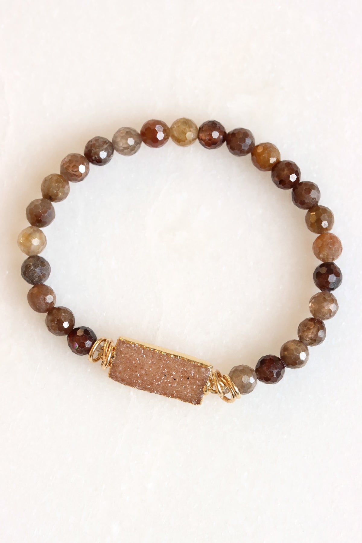 Zircon Cameo Bracelet