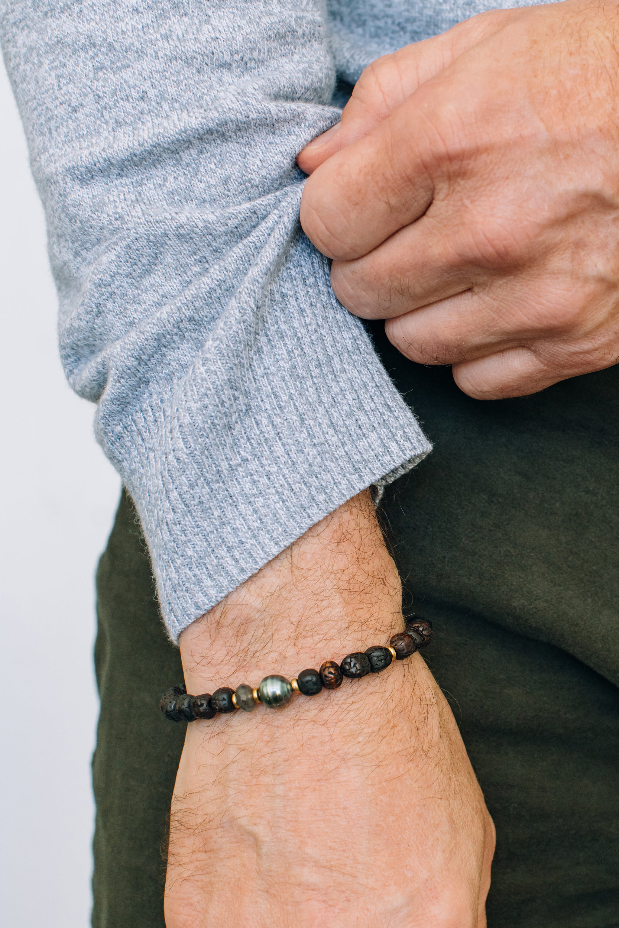 Labradorite Sigma Bracelet - Mickey Lynn