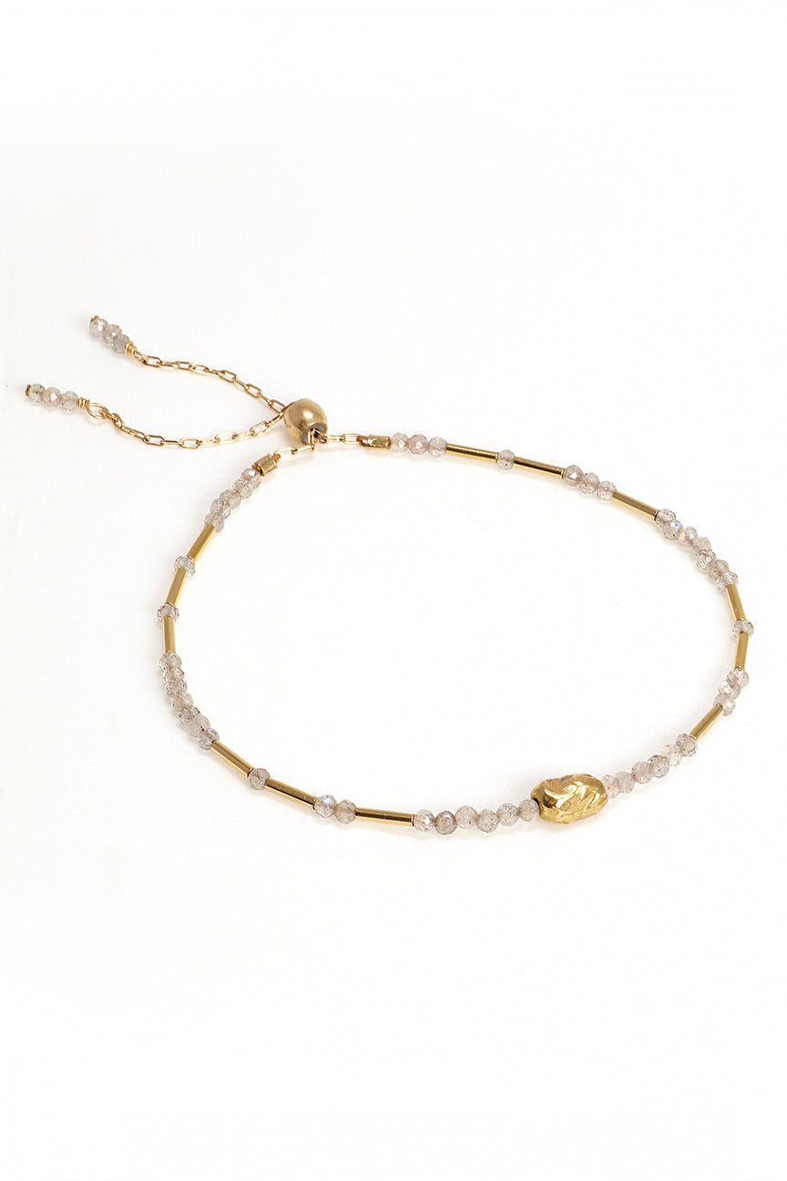 Labradorite Liquid Gold Bracelet